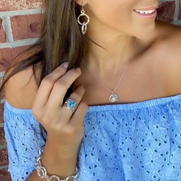 Gemstone bohemian ring - Picture 2 of 9